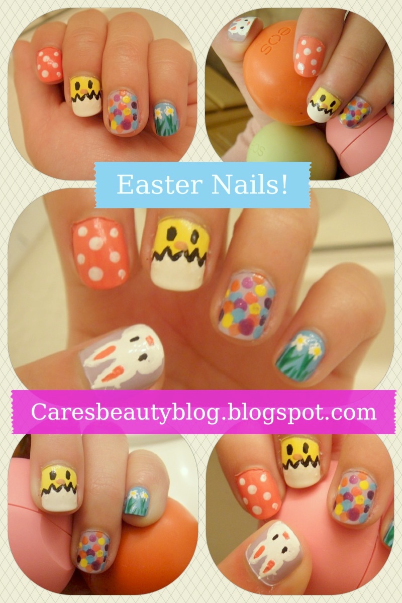 [BE]a[U]ty Easter Nails