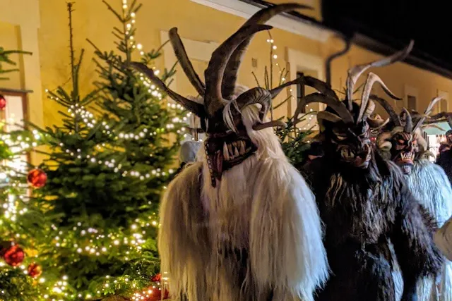 Salzburg in December: Krampus at Schloss Hellbrunn