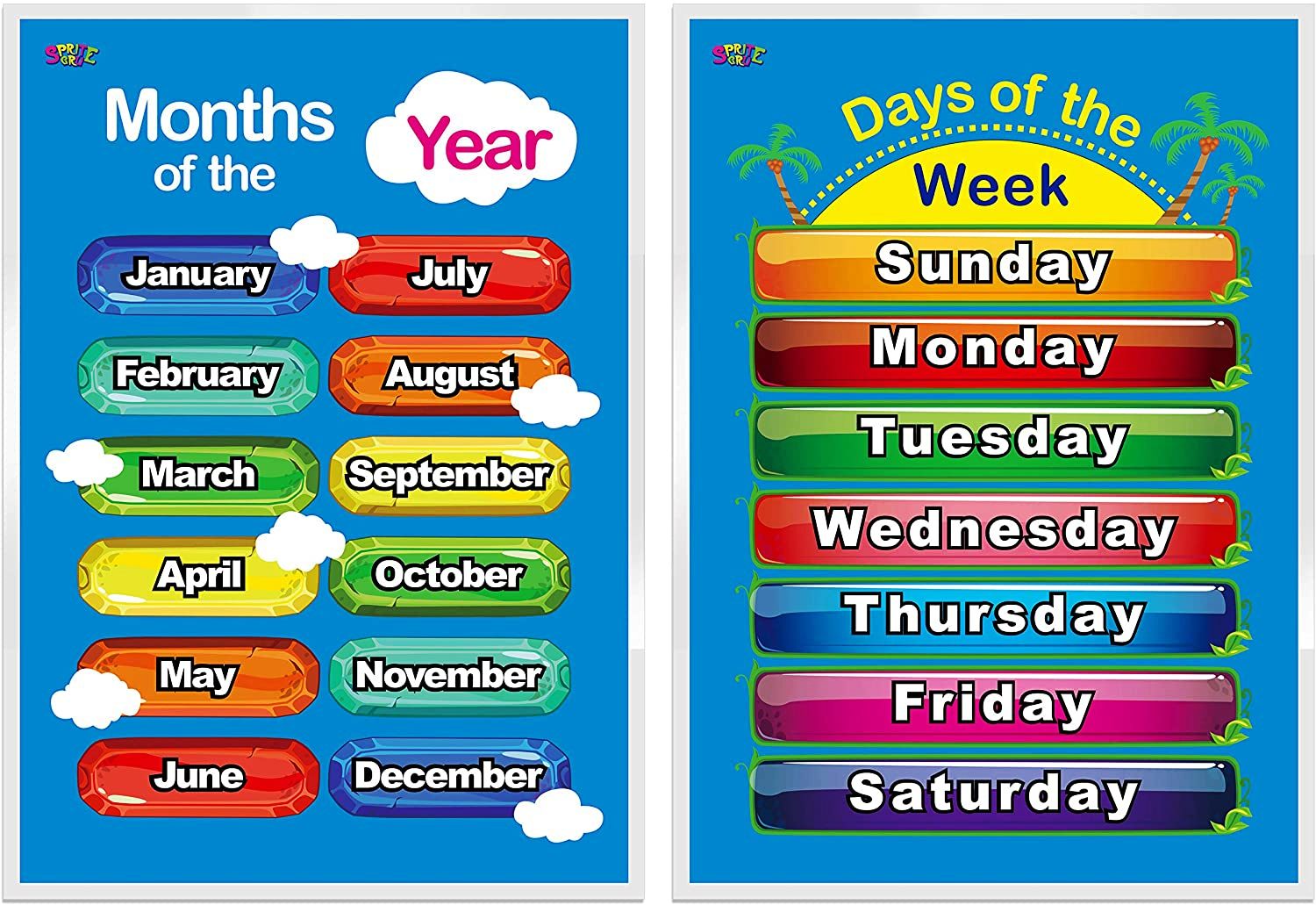 My English Classroom Months Of The Year And Days Of The Week