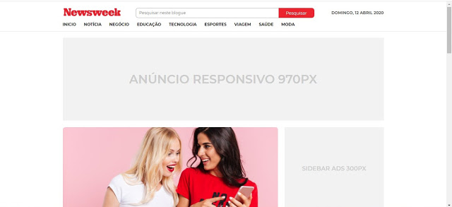 News Week Blogger Template