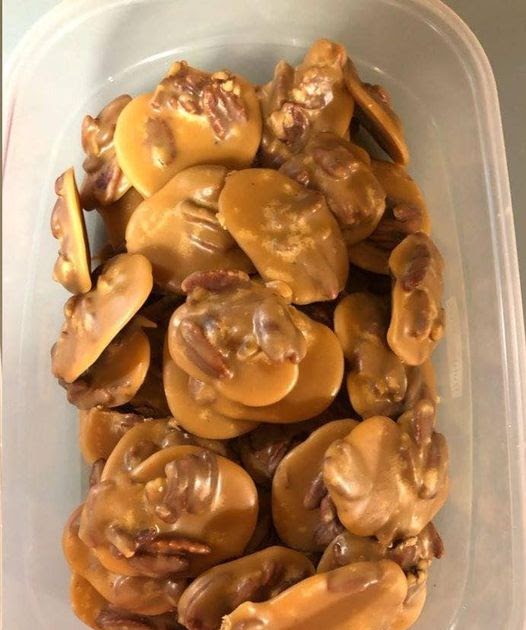 A batch of Pecan Pralines I made last night Share