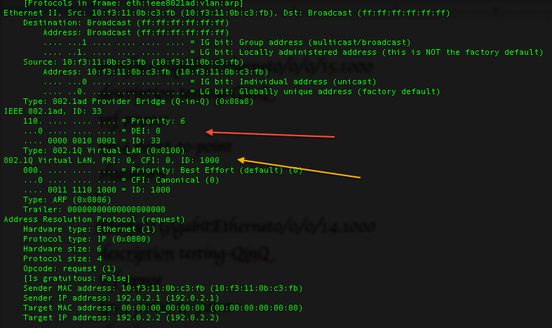 Ken Felix Security Blog: 802.1ad interfaces IOS-XR