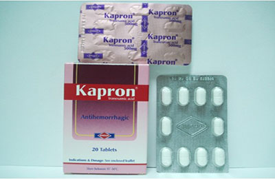 كابرون اقراص لعلاج النزيف Kapron Kapron-Tablets
