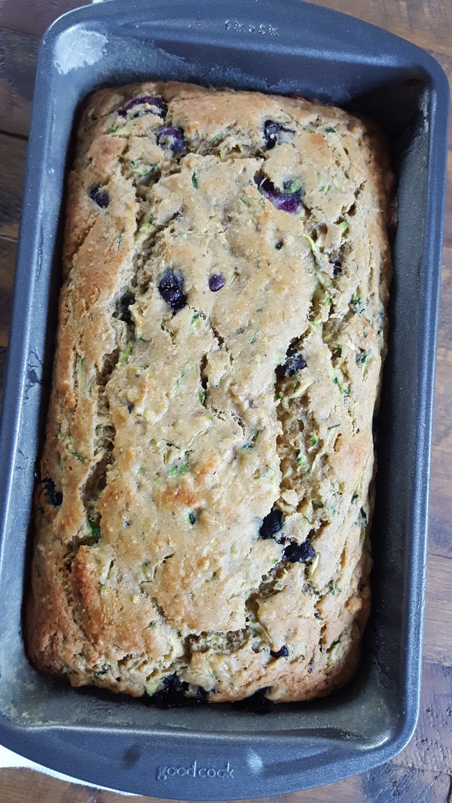 Cooking is Caring: Gluten-Free Blueberry Zucchini Bread