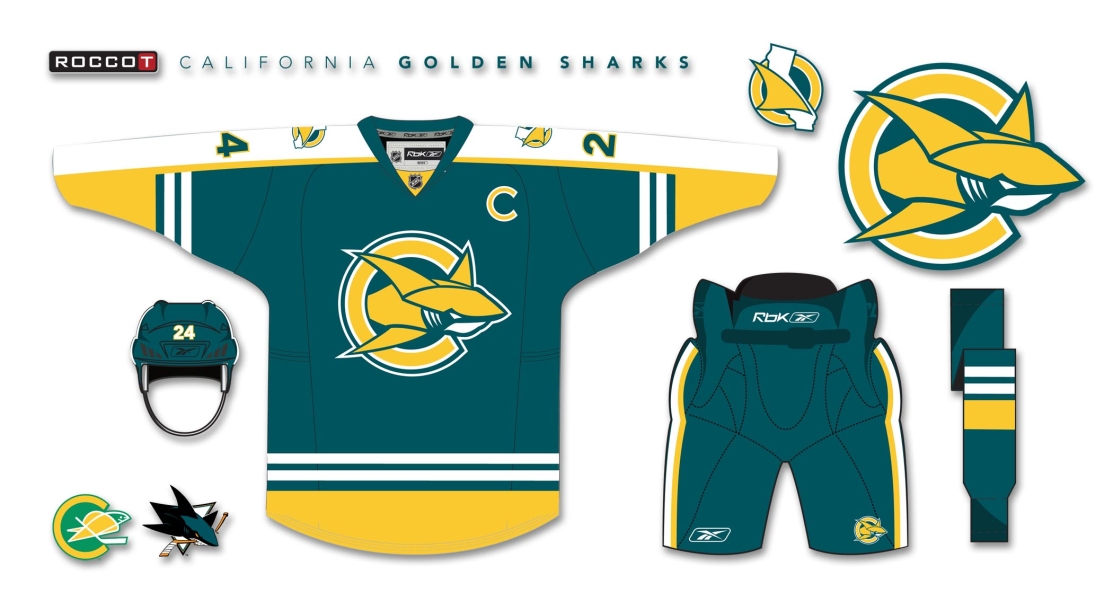 San Jose Sharks Reverse Retro, thoughts? I feel like this could be a good  solution for their alternate situation that combines vintage with…