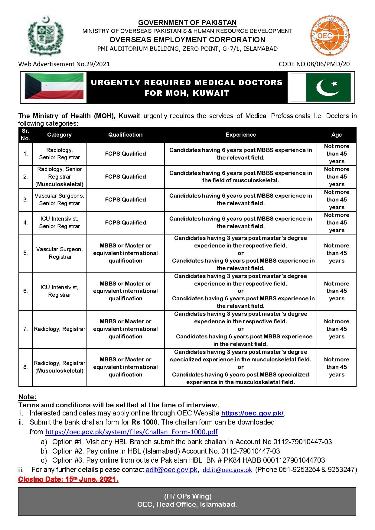 Kuwait Visa for Pakistani