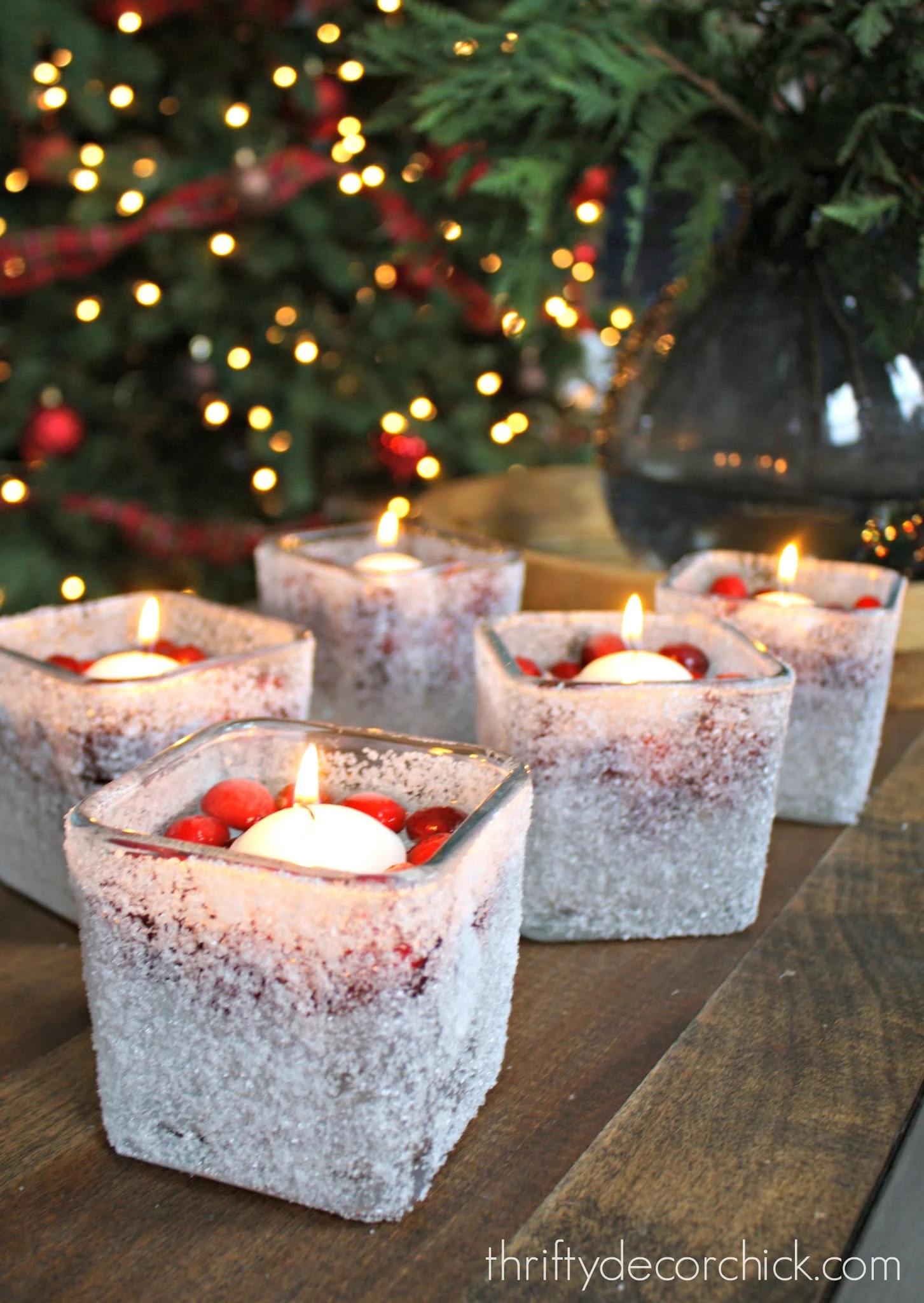 How to Make a Christmas Floating Candle