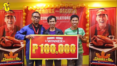 Chooks-to-Go announces nine winners of 100K pesos!