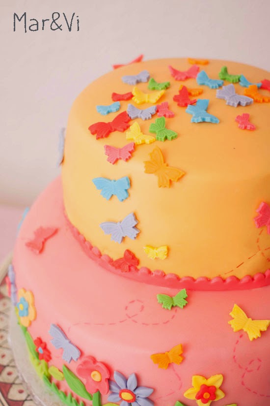 cumpleaños temático de mariposas