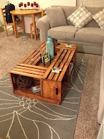 Coffee Table Made With Crates - Wood Crate Coffee Table - WoodLogger - In this way, we can make.