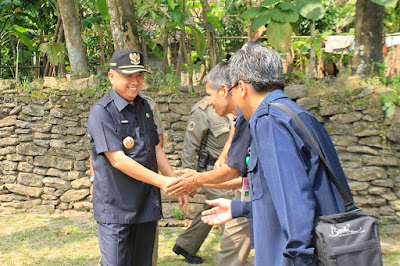 Kunjungan Kerja Bupati Bantul Drs. H. Suharsono Ke Intake Kamijoro