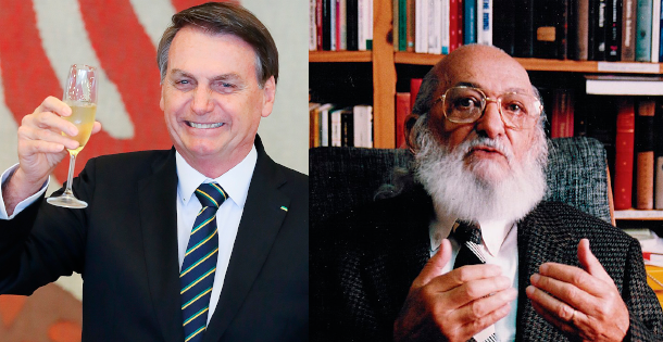 Votação comparando Jair Bolsonaro e Paulo Freire tem resultado impressionante Votação comparando Jair Bolsonaro e Paulo Freire tem resultado impressionante