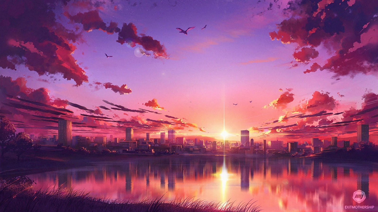 Anime Paisagem Urbana