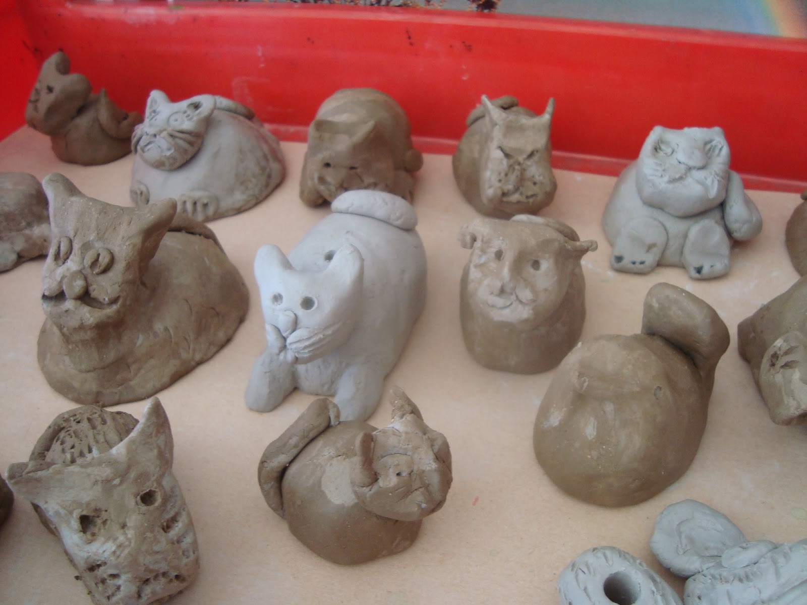 Once upon an Art Room Clay Project 1 Pinch Pot Animals