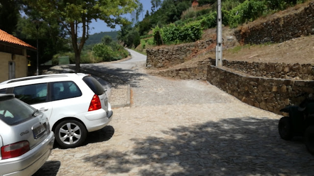 Entrada Parque de Estacionamento Praia de Fornelos Entrada Parque de Estacionamento Praia de Fornelos