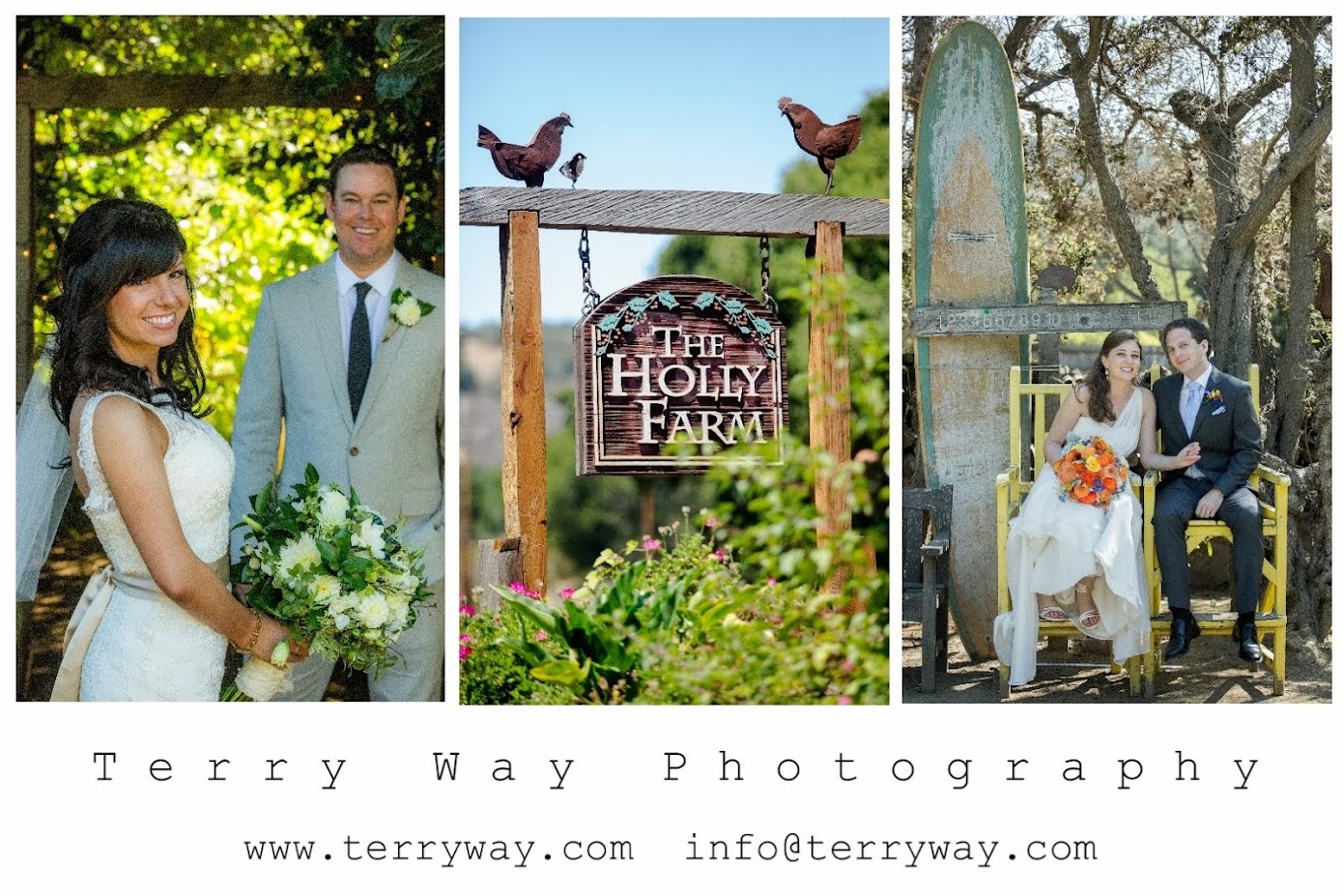 Holly Farm Carmel Wedding Photography- Terry Way Photography
