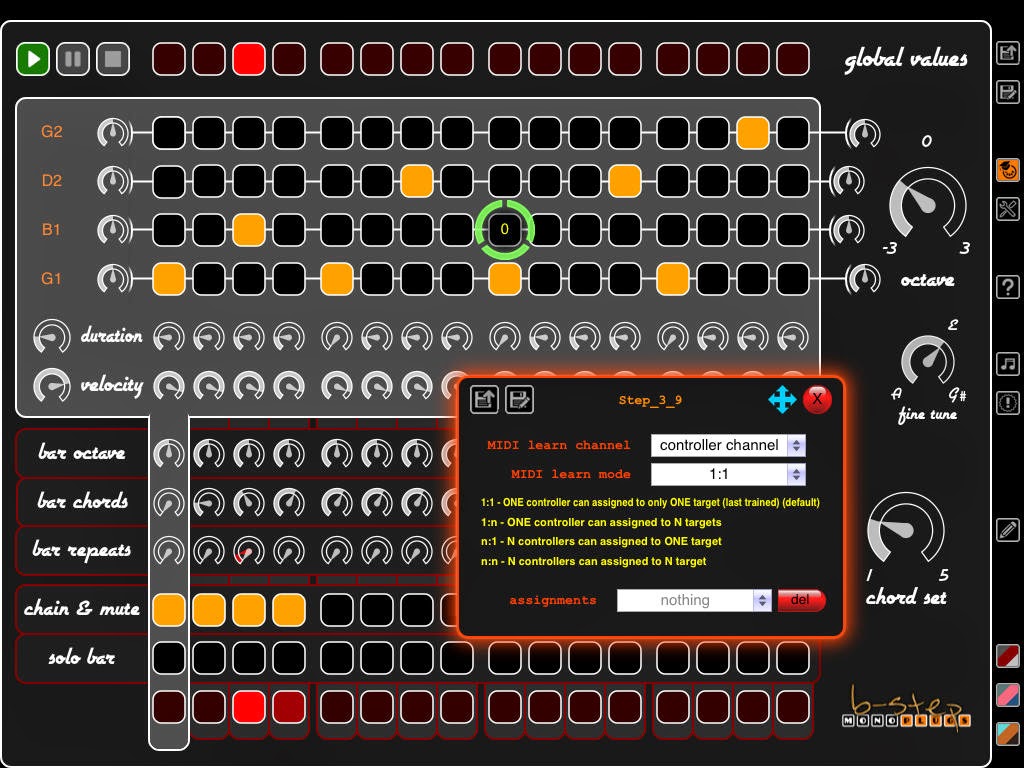 Palm Sounds BStep Sequencer MIDI Studio for iPad has arrived