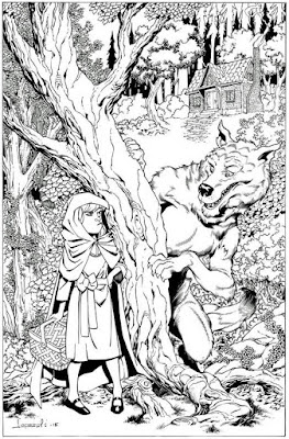 Littte Red  Riding Hood by Aaron Lopresti