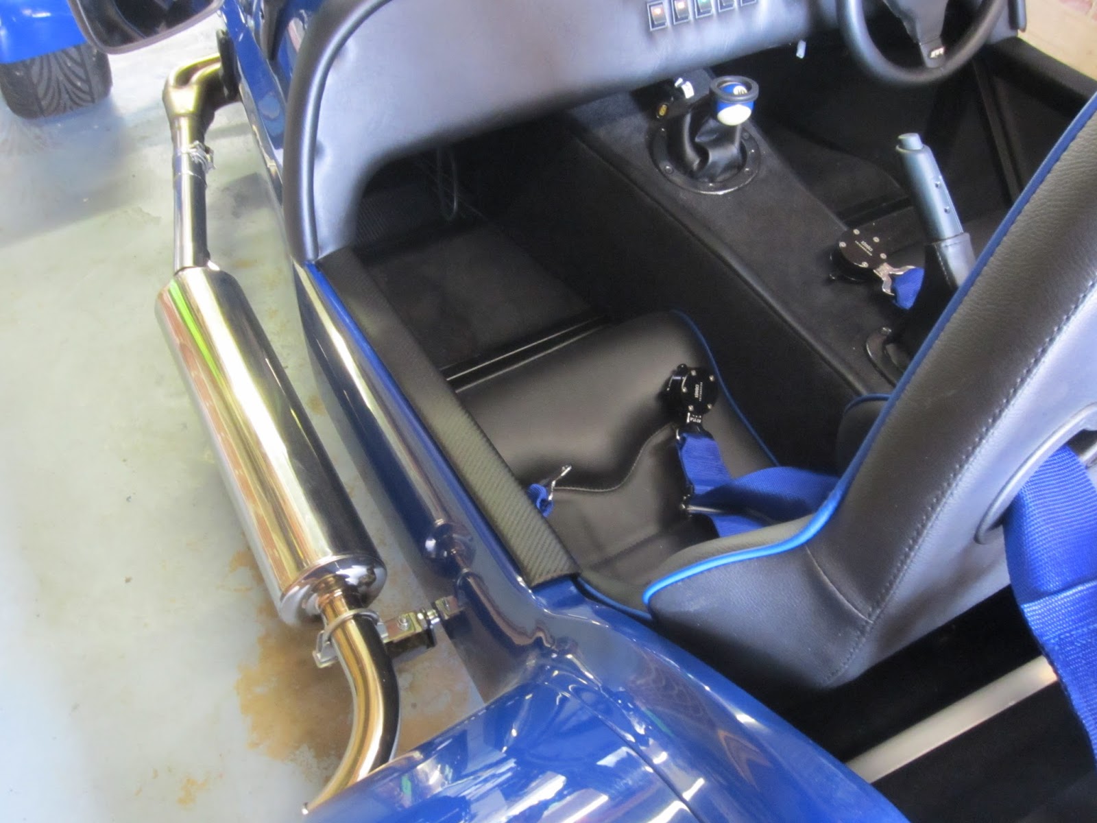 Keiths Westfield Kit Car Start of the finishing touches