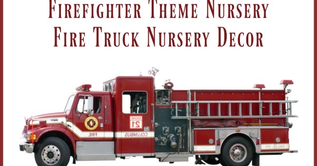 Food Decor Kids Firefighter Theme Nursery Food Decor Kids Firefighter Theme Nursery