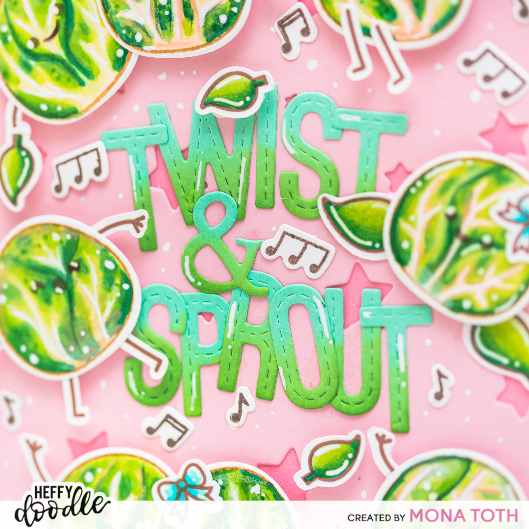 [VIDEO] Twist and Sprout Card with Coloring - Mona Tóth