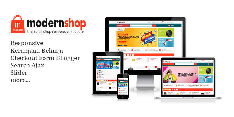 Modernshop Responsive Blogger Template Modernshop Responsive Blogger Template