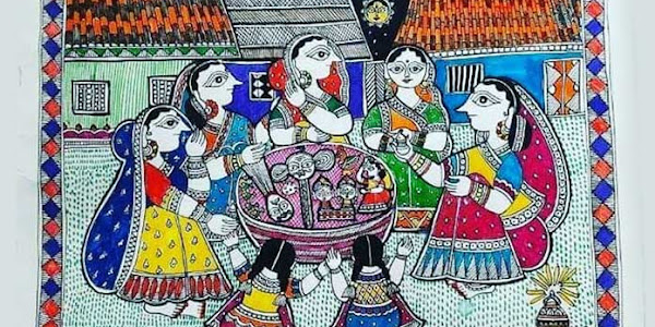 15 Facts to Know about Mithila Painting - Art to Loved