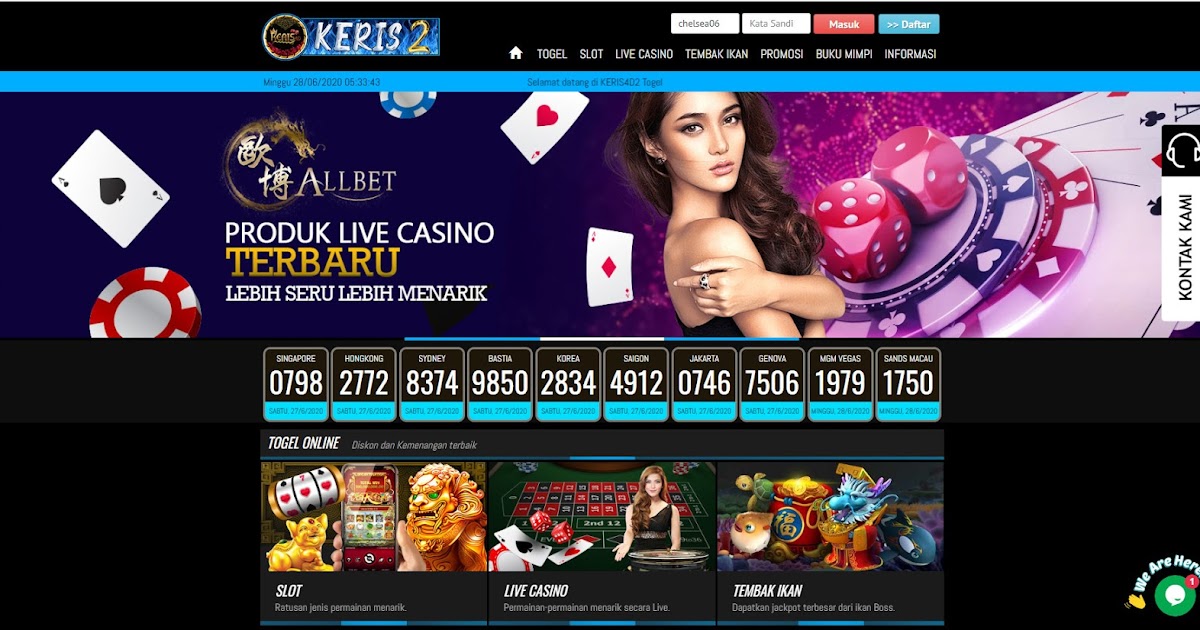 4D Toto Terpercaya situs togel online terpercaya 20202021