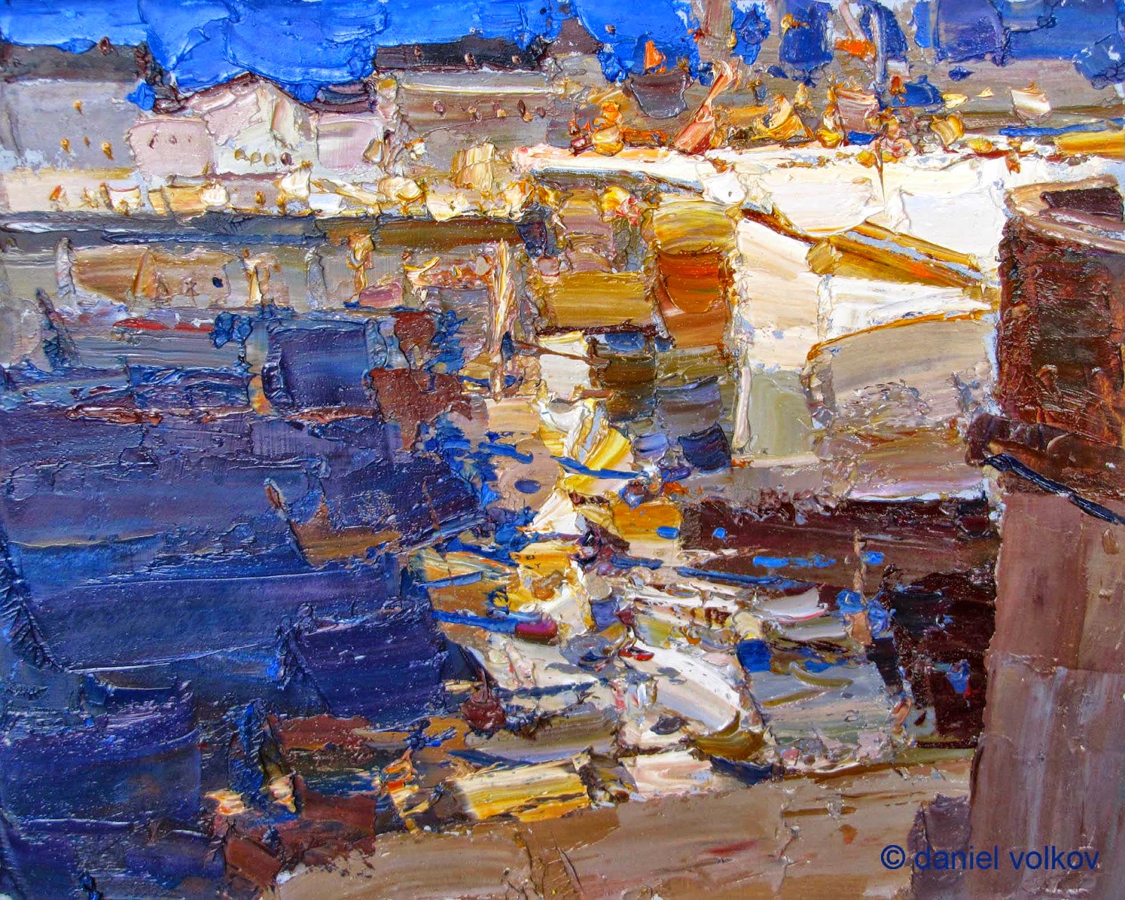 Daniil Volkov, 1974 | Abstract Plein Air painter | Tutt'Art@ | Pittura