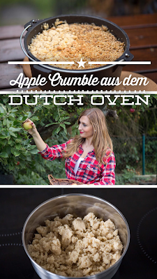 BMA Outdoor Kitchen | Apple Crumble aus dem Dutch Oven | Rezepte für die Outdoor-Küche | Leckerer Apfelauflauf für die nächste Grillfeier