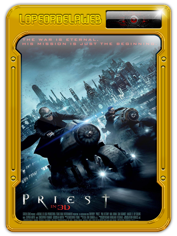 Priest (El vengador)  (2011) [BrRip-720p-Dual-Mega]