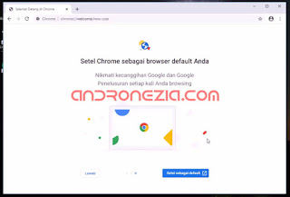 Menginstal Google Chrome di laptop