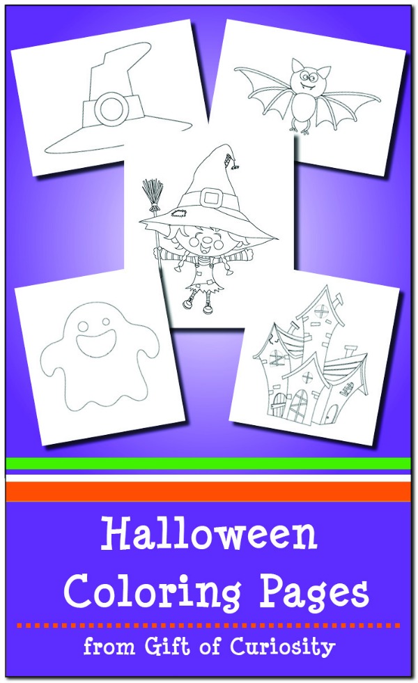 28 Free Printable Halloween Crafts, Colouring Pages & Activities for Kids | Finding Myself Young