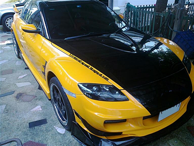 automotive trend center: Custom Thai-Style Veilside Mazda RX-8