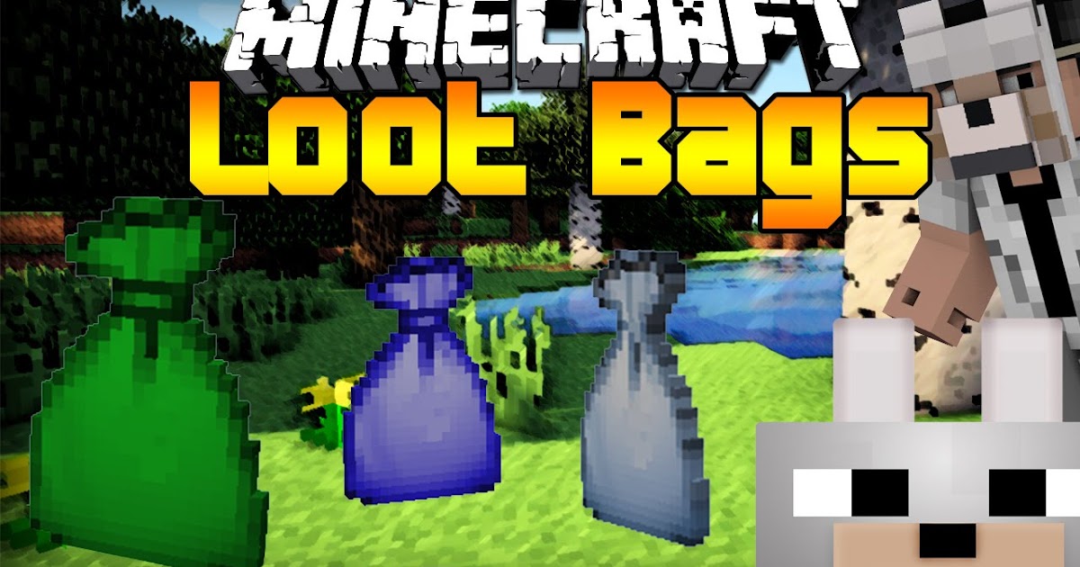 Simples Minecraft LootBags Mod 1.12.2/1.11.2