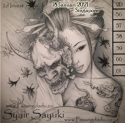 Syair Sgp Senin 18 Januari 2021 Forum Kode Syair Toto