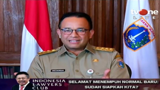 Gak Sepakat Istilah Normal Baru Pempus, Anies: Wong Masih Ketemu Kasus Gak Sepakat Istilah Normal Baru Pempus, Anies: Wong Masih Ketemu Kasus
