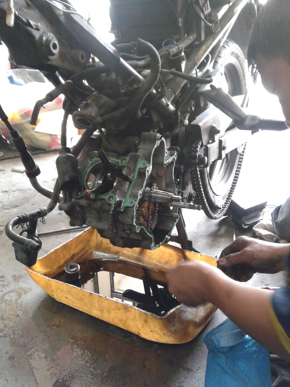 Alkisah: Yamaha LC 135 - Overhaul