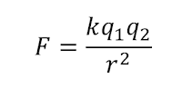 Coulomb's formula in Hindi