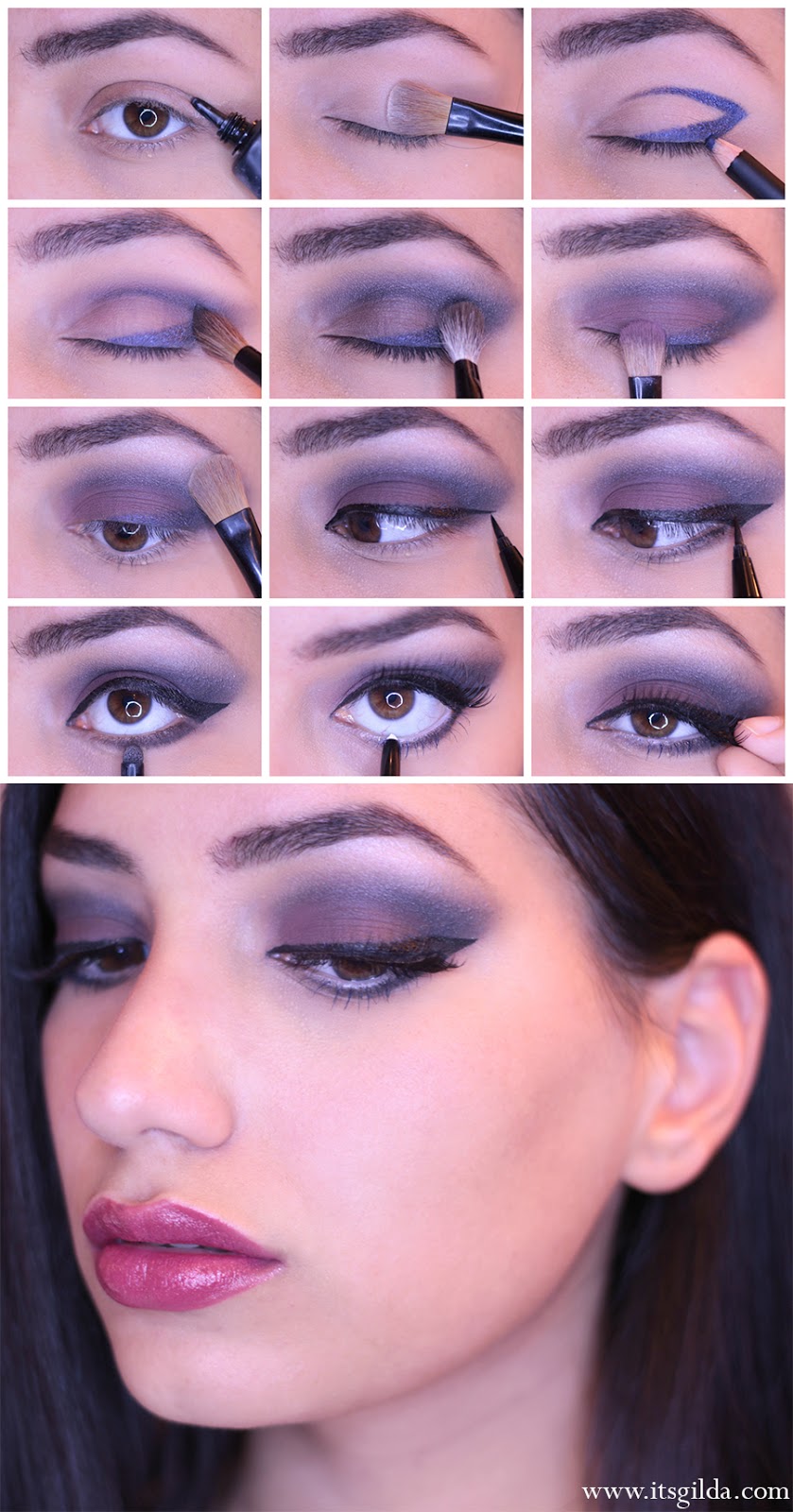 [Tutorial] Dark Eyes Make up It's Gilda Deutsche Beauty und Fashion