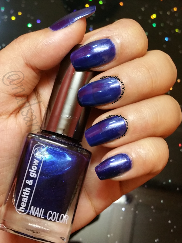 Shade 030 Midnight In Paris by Health & Glow Swatch & Review