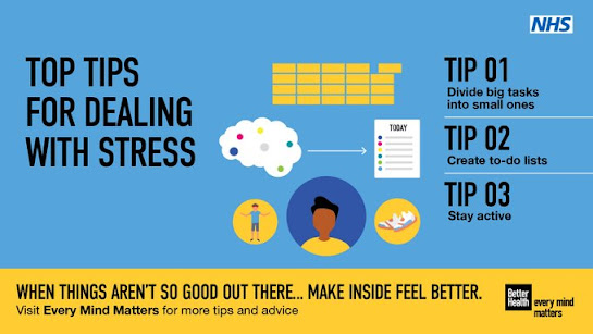 Tips for dealing with stress - every mind matters
