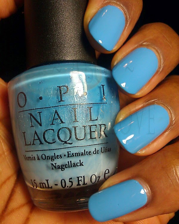 ANOTHER Bottle of Polish?!: Swatch: OPI - No Room for the Blues