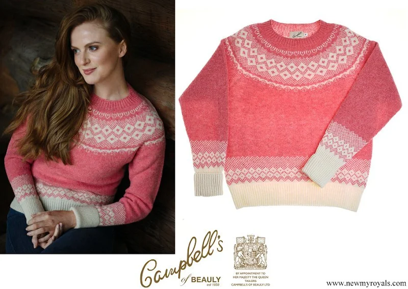 Kate Middleton wore Campbells of Beauly Nordic Crew Jumper