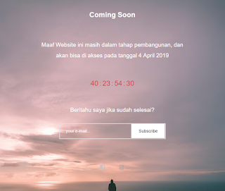 Cara Membuat Maintenance Mode (Coming Soon) di WordPress