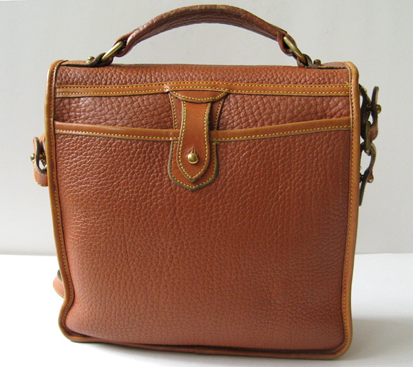 DOONEY AND BOURKE BROWN CHLOE VINTAGE CROSSBODY MESSENGER BAG