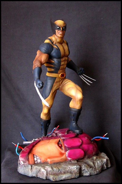 STATUE WOLVERINE SUR Sentinelle by Randy Bowen EUR 149,00 - FR