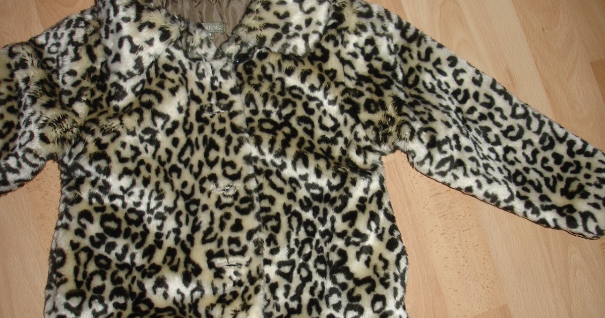 1.2.3.soleil: mignon manteau fourrure panthère léopard 4A