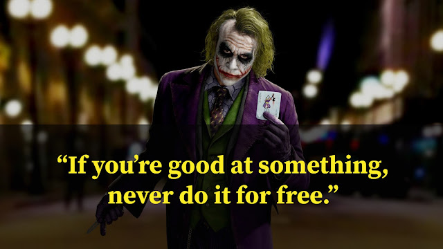 21 Best Heath Ledger Joker Quote images from The Dark Knight | Attitude Whatsapp status