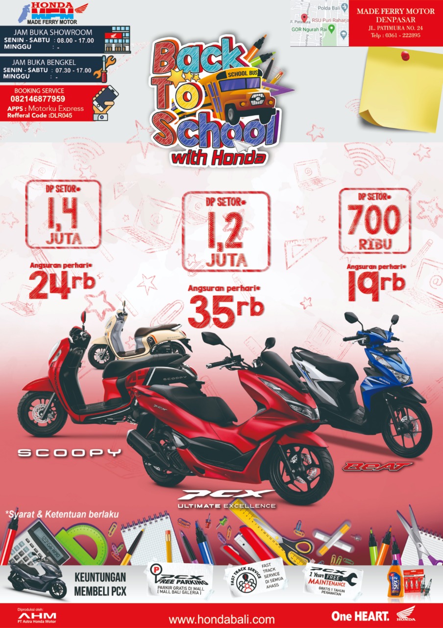 Daftar Harga Honda 2021 dan Tabel Angsuran Cash Kredit